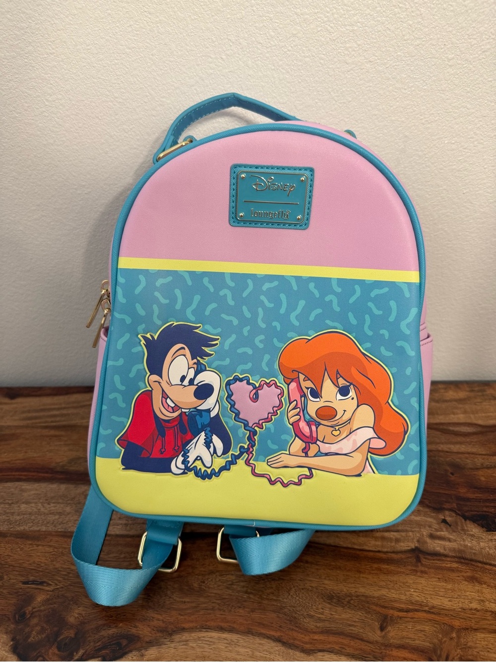 Disney x Loungefly Goofy Movie Love Mini Backpack - NEW, Never Used